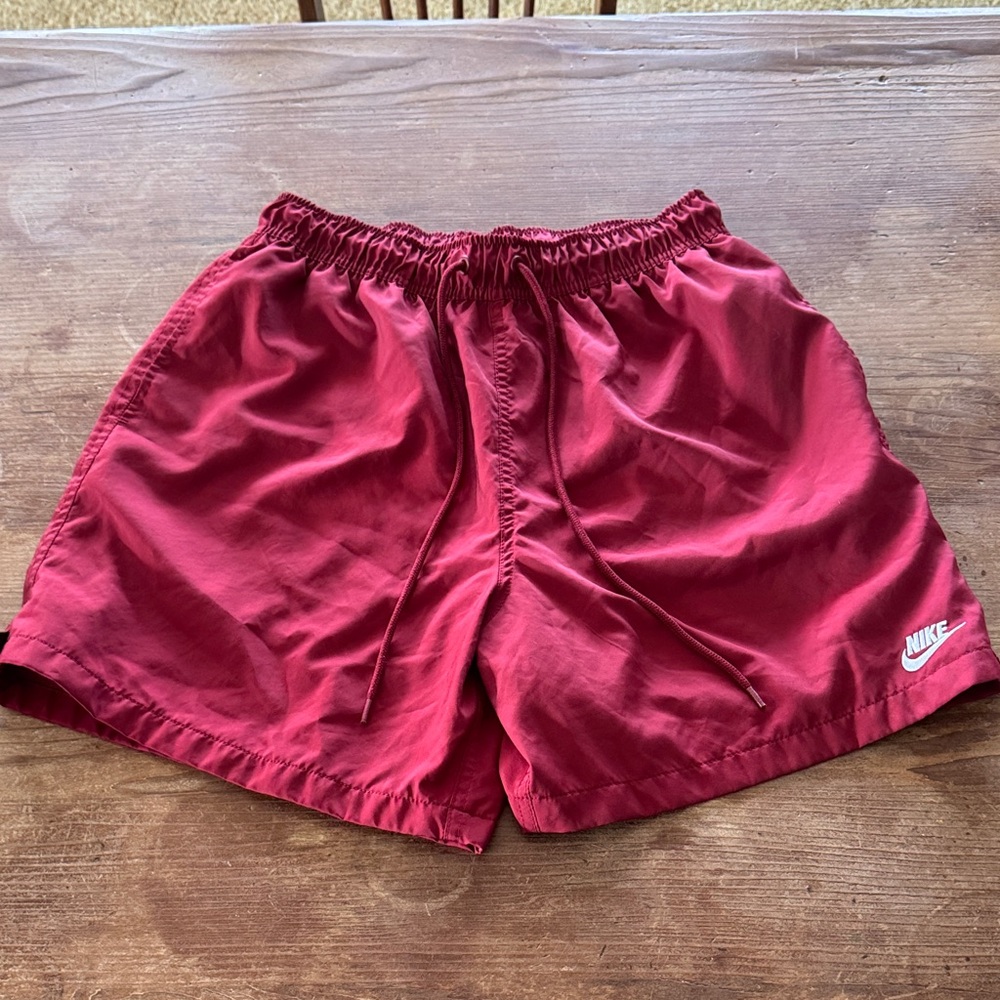 Nike Maroon Athletic Shorts